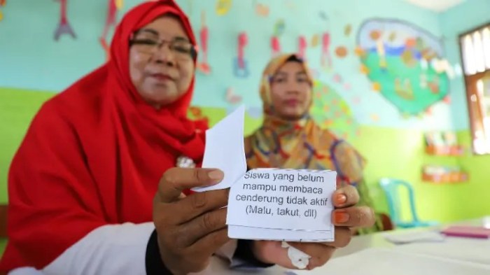 Membangun budaya literasi di Indonesia melalui program pendidikan